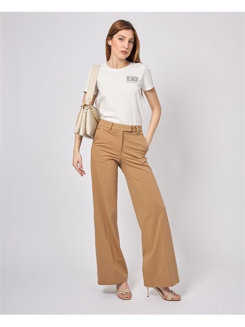 Pantalon palazzo Silvian Heach en tissu sur mesure SILVIAN HEACH | GPP25421PABEIGE SAND